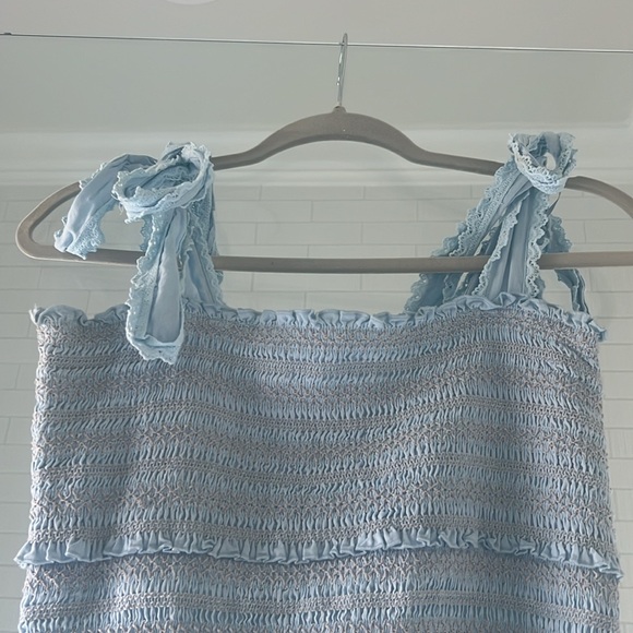 chelsea and violet blue mini dress size M - Picture 2 of 4